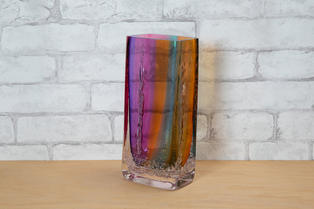 
            
                Load image into Gallery viewer, Sea Foam Rectanglar Vase - Buzz Blodgett
            
        
