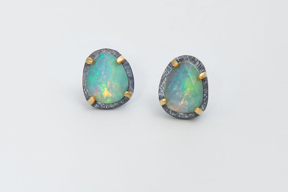 Opal Earrings - Heather Guidero