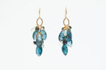 Kyanite & Opal Earrings - Calliope