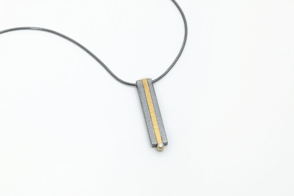 Line & Dot Necklace - Kevin Lin