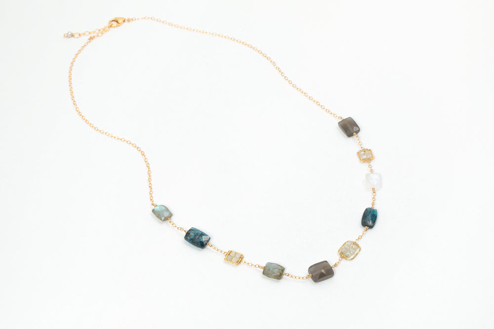 L' Heure Bleu Bracelet, Necklace, & Earrings - Michelle Pressler