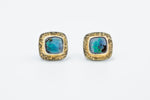 Boulder Opal Post Earrings - Heather Guidero