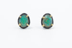 Rose Cut Prong Set Earrings - Heather Guidero