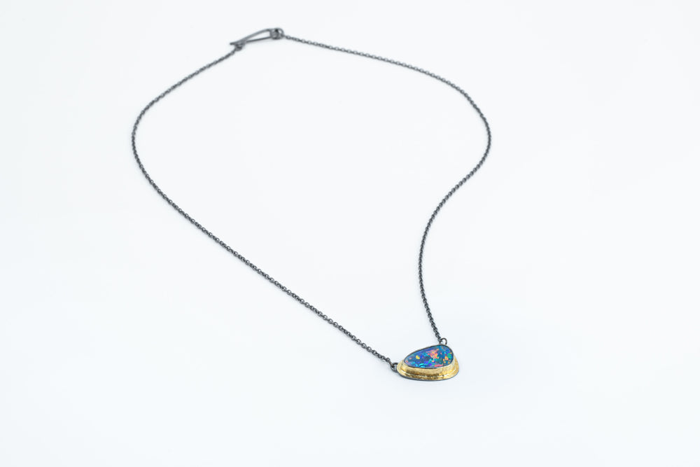 Australian Opal Necklace - Heather Guidero