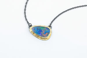 Australian Opal Necklace - Heather Guidero