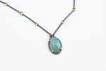Rose Cut Prong Necklace - Heather Guidero