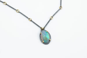 Rose Cut Prong Necklace - Heather Guidero