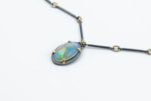 Rose Cut Prong Necklace - Heather Guidero