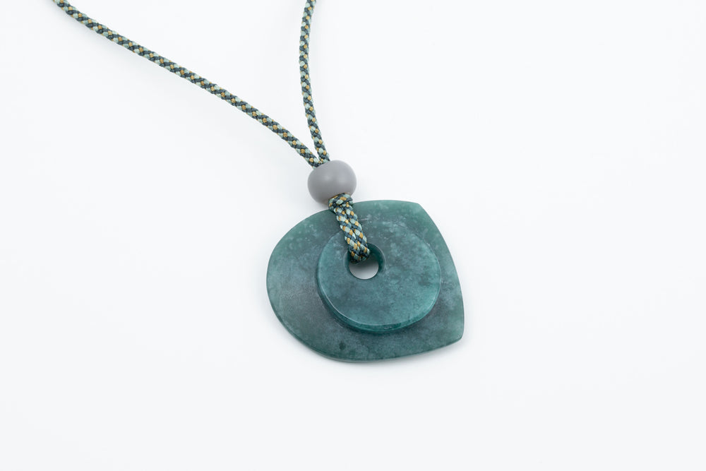 Carved Jade Necklace - Peter Schilling
