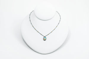 Rose Cut Prong Necklace - Heather Guidero