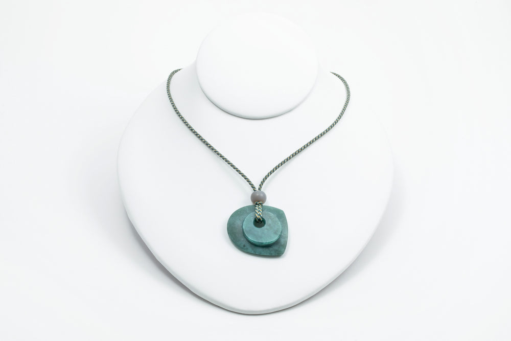 Carved Jade Necklace - Peter Schilling