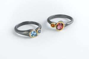 Duo Signet Rings - Rona Fisher