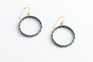 Dot Hoop Earrings - Nikki Nation