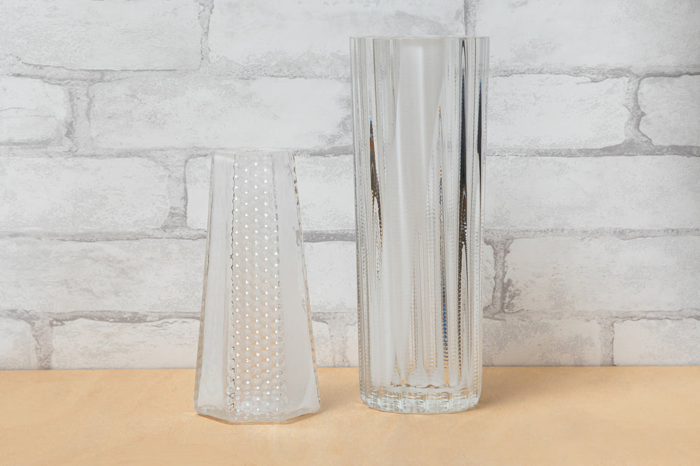 Textured Glass Vases - Matt Kolbrener