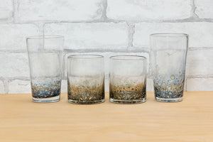 Silver Leaf Glasses - Hot Glass Alley