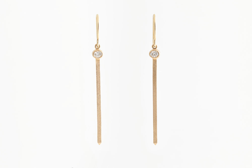 Slim Line Earrings - Mark Lisota