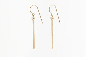 Slim Line Earrings - Mark Lisota