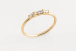 Tapered Baguette Diamond Ring - Mark Lisota