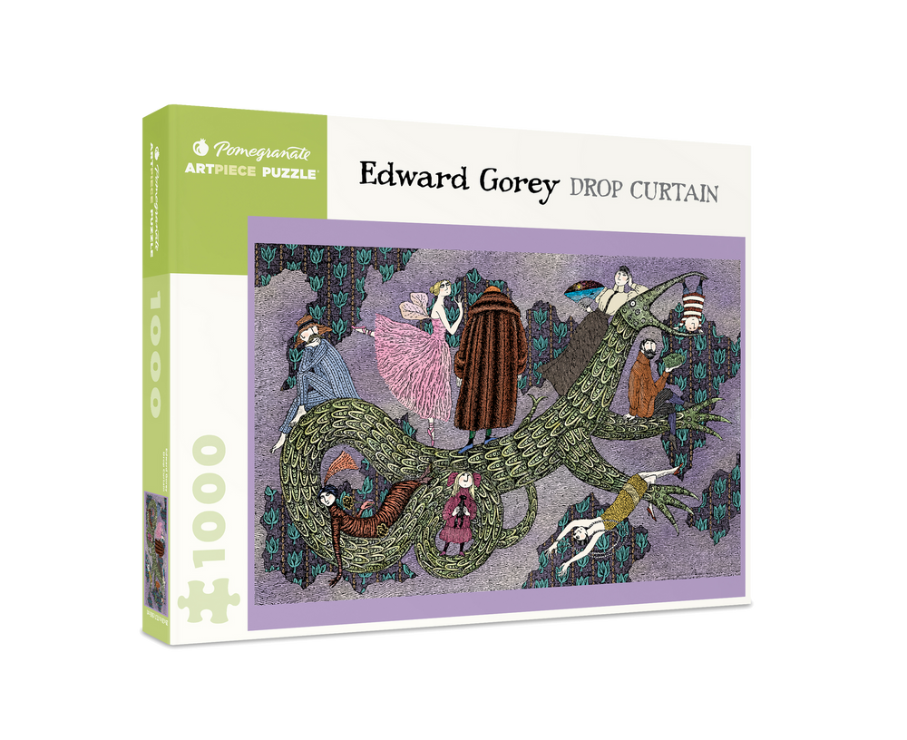 Drop Curtain Edward Gorey Puzzle