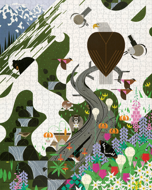 Charley Harper: The Alpine Northwest Puzzle