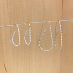 Textured Elongated Hoops - Cindy Liebel