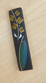 Abstracted Stem Bar Pin  - Eileen Sutton