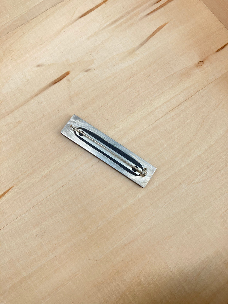 Abstracted Stem Bar Pin  - Eileen Sutton