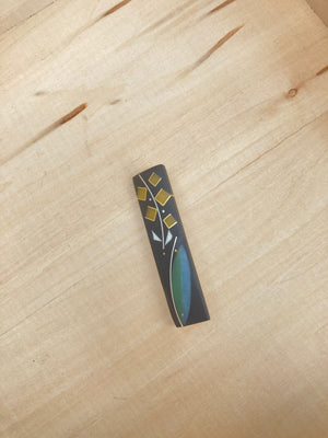 Abstracted Stem Bar Pin  - Eileen Sutton
