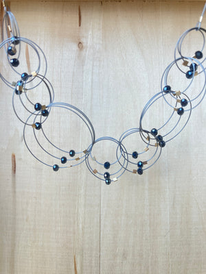 Spinel Cluster Earrings & Necklace - Meghan Patrice Riley