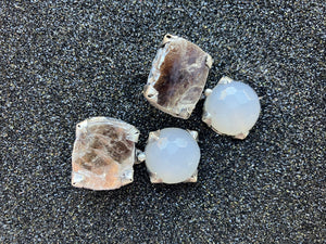 Mica & Celestite Earrings - Terri Logan Studio