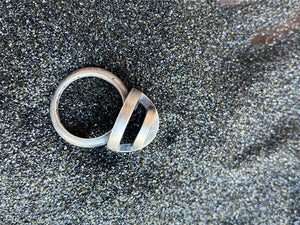 Sterling Architectural Ring - Terri Logan Studio