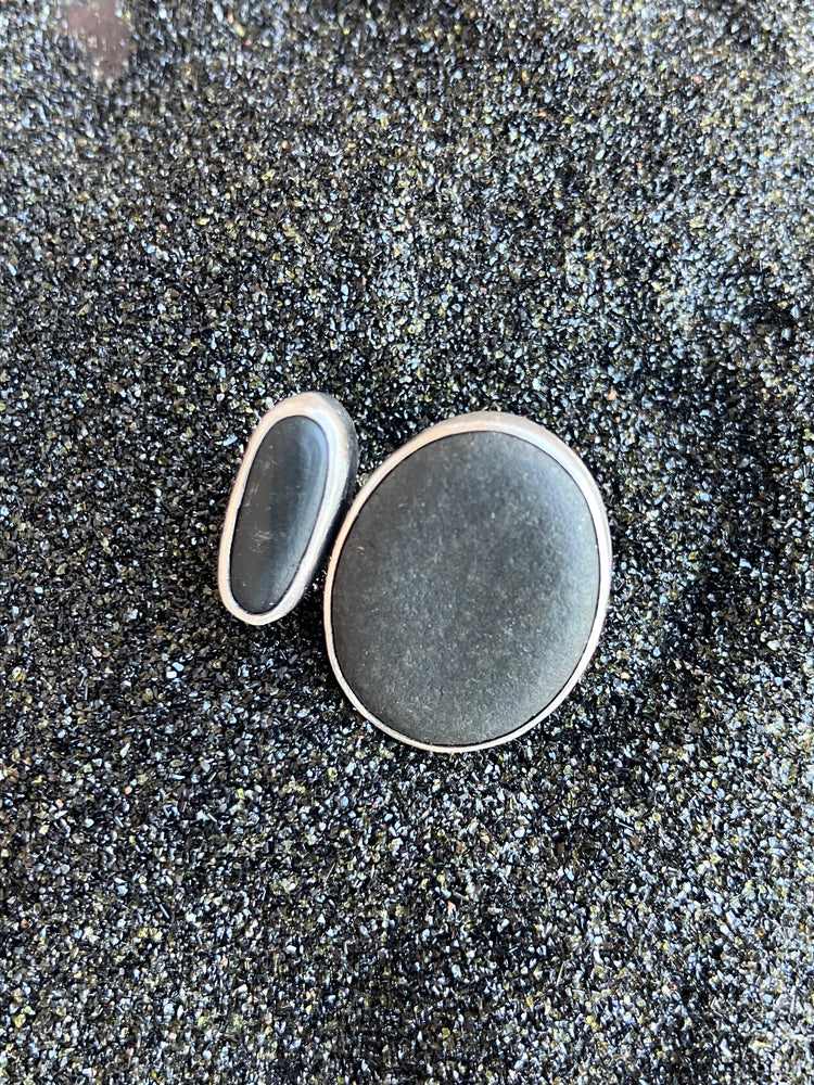 Basalt Duo Ring - Terri Logan Studio