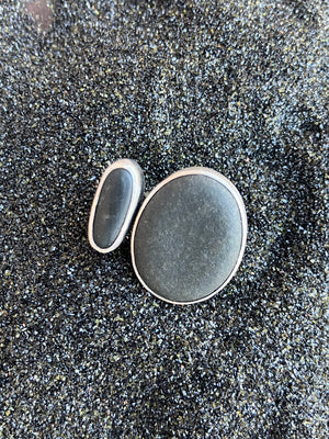 Basalt Duo Ring - Terri Logan Studio