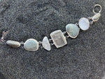 Quartz & River Stone Bracelet - Terri Logan Studio