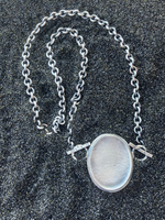 Sterling Hollow Form Choker Necklace - Terri Logan Studio