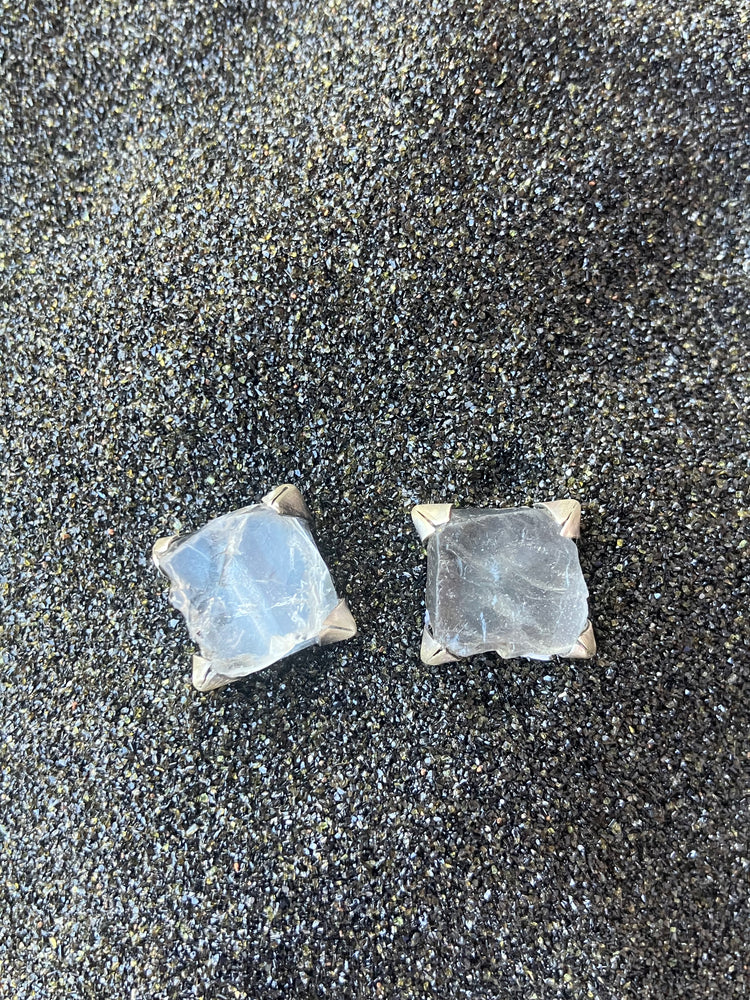 Quartz Post Earrings - Terri Logan Studio