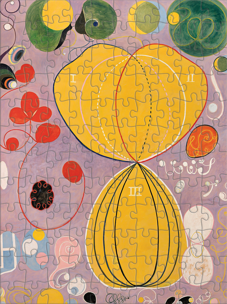 Hilma af Klint - 120-piece Double Sided Jigsaw Puzzle Kit