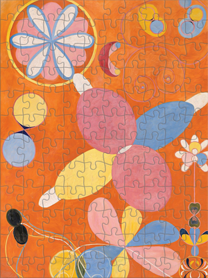 Hilma af Klint - 120-piece Double Sided Jigsaw Puzzle Kit