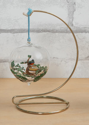 Robin & Nest Ornament - Steve Scherer