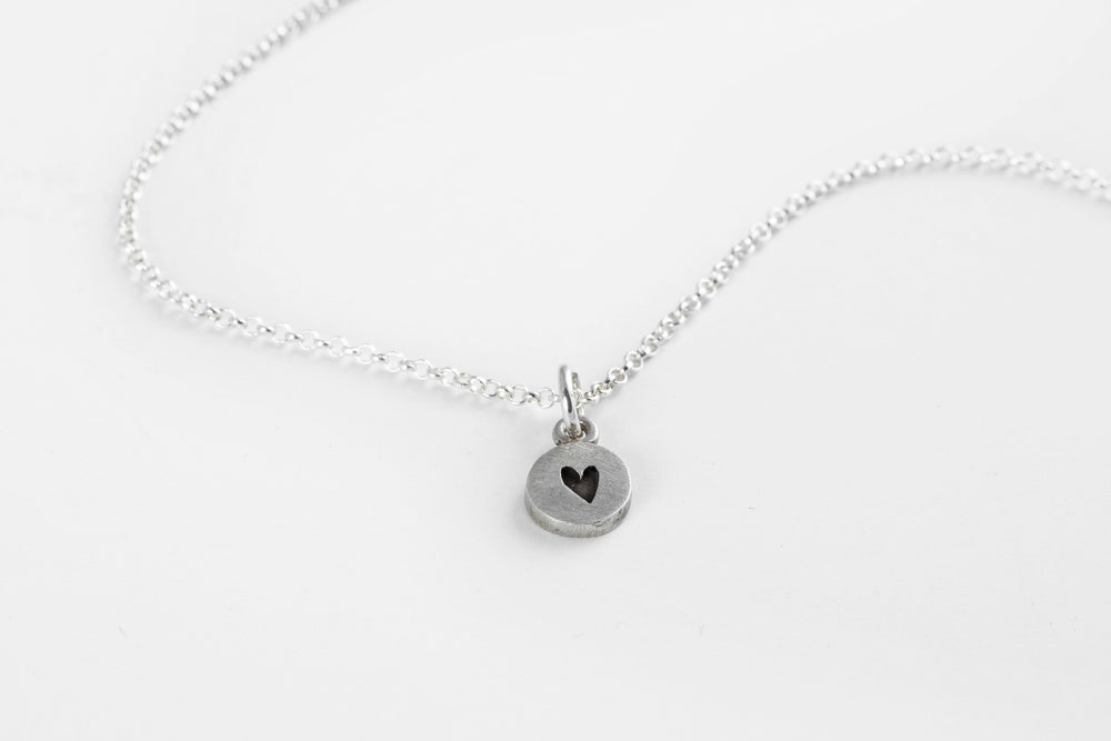 Petite Heart Necklace - Emily Rosenfeld