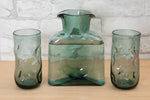 Dimple Drinking Glasses & Carafe - Blenko