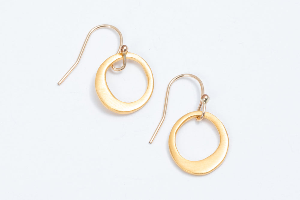 Satin Finish Hoops - Philippa Roberts