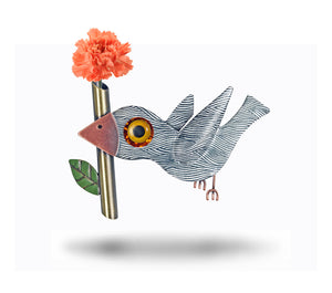 
            
                Load image into Gallery viewer, Boutonniere Bird Pin - Chickenscratch
            
        