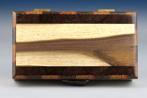 Striped Walnut Hinged Box - Dead Horse Bay Arts