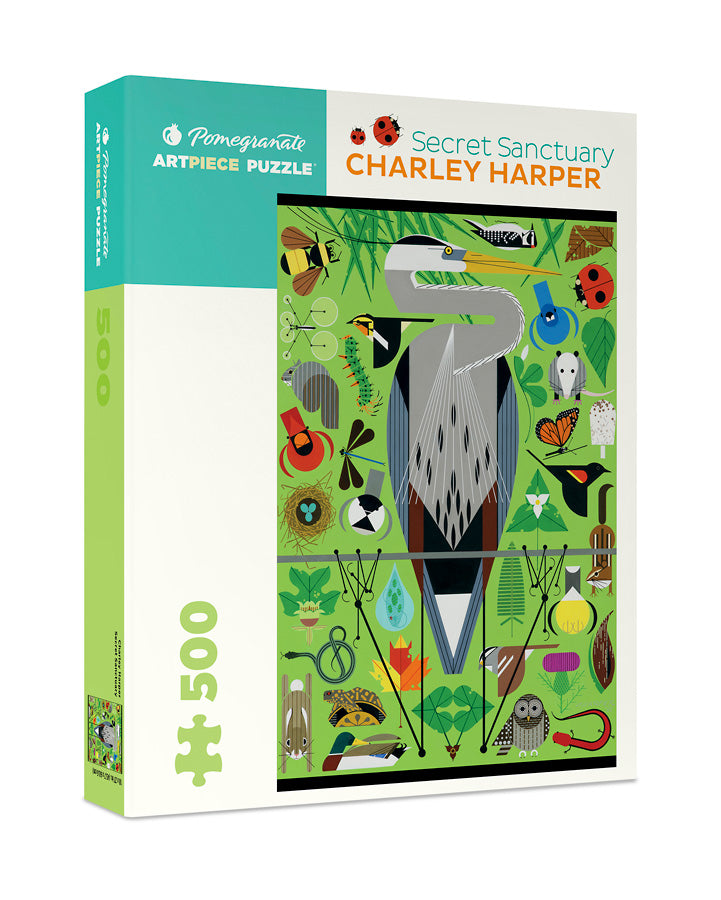 Secret Sanctuary Puzzle by Charley Harper