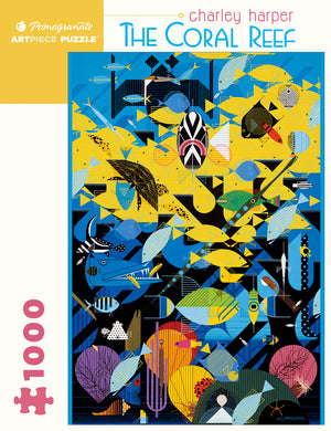 The Coral Reef Puzzle by Charley Harper
